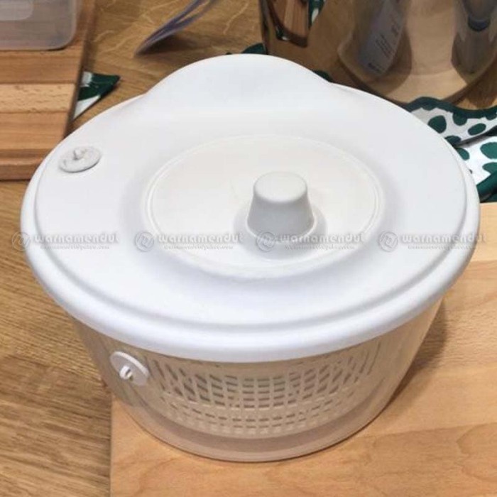 7r20ww Wm Ik7235 Tok Pencampur Salad/Pengering Sayuran Warna Putih Bpa Free Ds201Dd