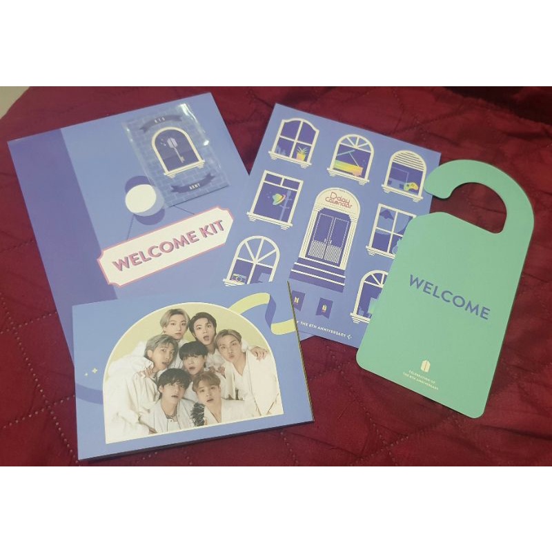 BTS FESTA WELCOME KIT, DDAY, ACCORDION