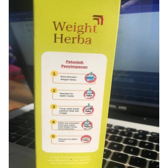 Weight Herba - 100% Original Susu Penggemuk Penambah Berat Badan &amp; Nafsu Makan Tingkatkan Kalori Kualitas Tinggi &amp; Menambah Protein