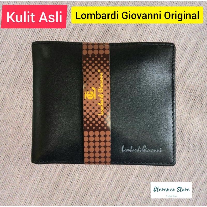 PROMO Dompet Pria Kulit Asli - Dompet Lombardi Giovanni Original 3699