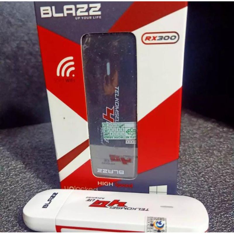 Modem BLAZZ RX300 - 4G LTE Modem USB UNLOCK MURAH