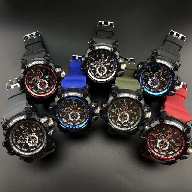 ［Ready Stock］Jam tangan sport jarum Anti AIR C-SHOCK  S1064