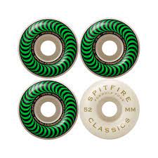 Spitfire Formula Four Soft Sliders 54mm 93d Radials Skateboard Wheels