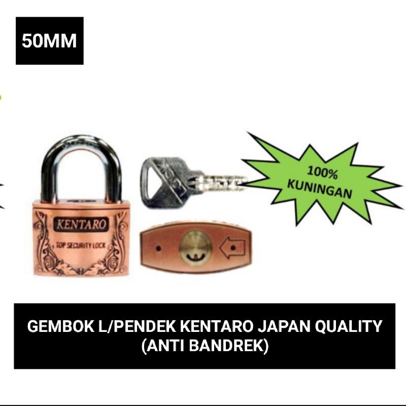 GEMBOK HEAVY DUTY ( ANTI MALING )  KENTARO JAPAN QUALITY