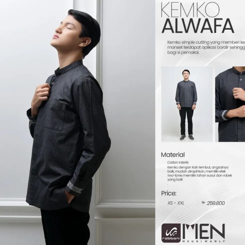 rabbani - kemko alwafa mst - Koko dewasa - koko rabani - baju koko rabbani - baju koko robani - kemk