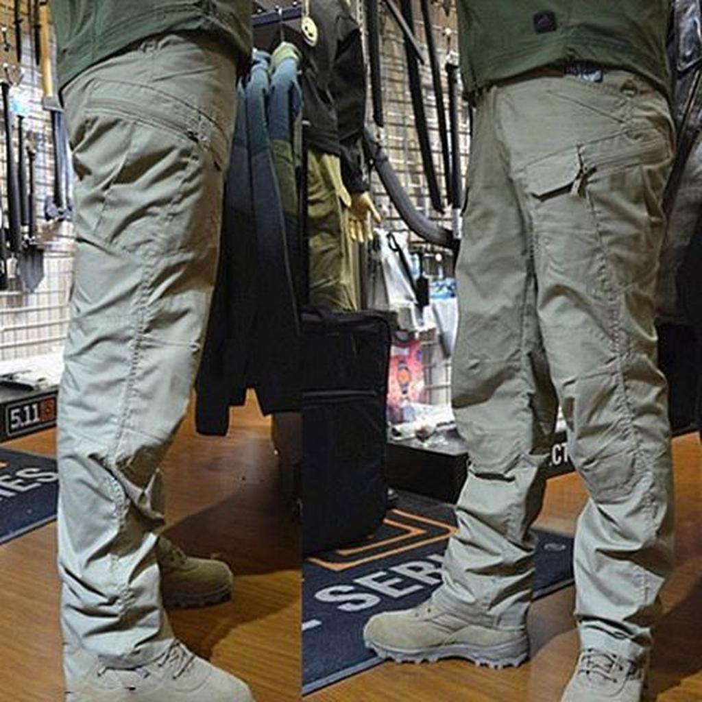 Celana Turn Back Crime TACTICAL / BLACKHAWK (Bahan DRILL) Krem