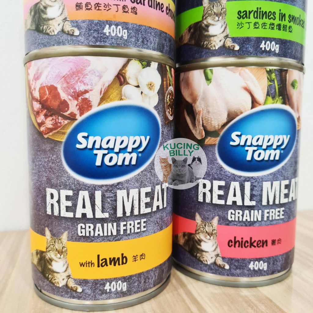 Snappy Tom 400gr makanan kucing