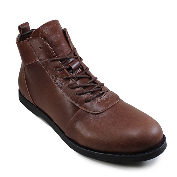 Sepatu Boots Casual SAUQI Boots Racing Coklat