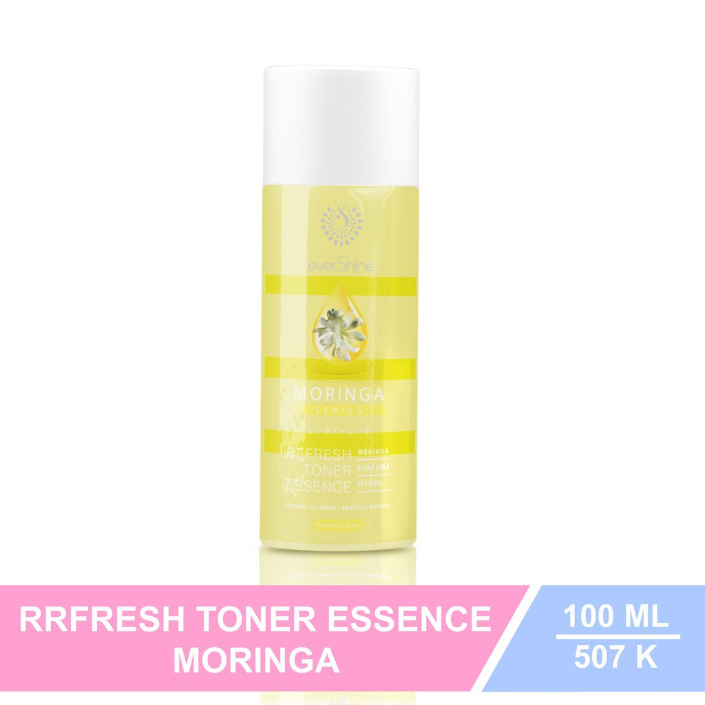 evershine moringa refresh toner essence