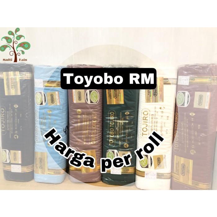 Kain | Multi Kain Katun Cotton Toyobo Royal Mix Rm Exclusive Harga Per Roll