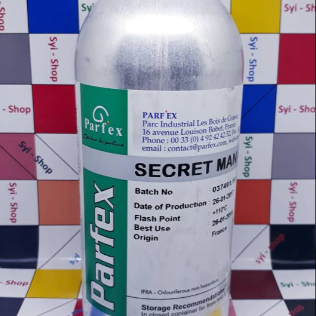 Bibit Parfex SECRET MAN R67039 Al Rehab 500ml SEGEL