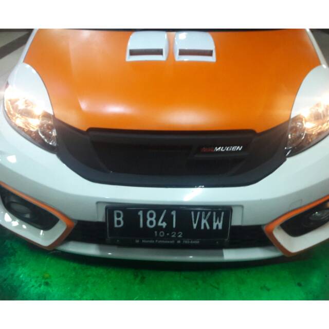 Grill costum jaring racing honda brio rs 2016