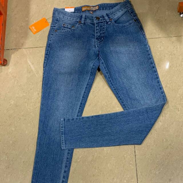 Dual celana jeans skinny