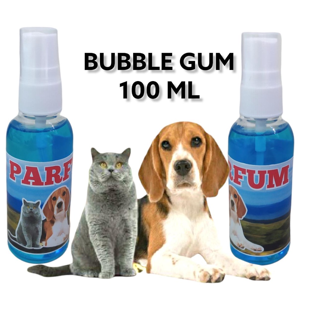 parfum kucing 100ml parfum anjing aroma babble gum