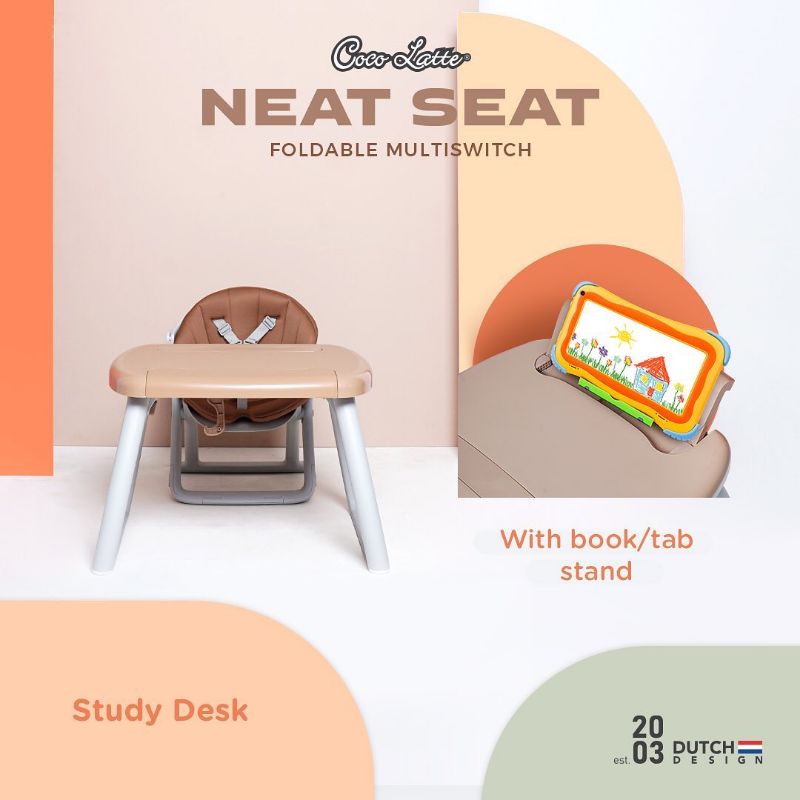 Makassar - Kursi Makan Baby Chair Cocolatte High Chair Neat Seat Multiswitch Multi Switch