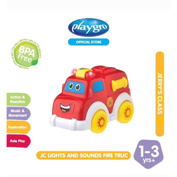 Playgro Light n Sound Fire Truck 112858