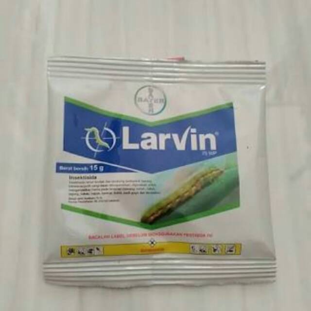 Larvin 75 wp 15gram kecil insektisida