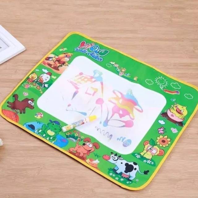 Magic Drawing Water Mat/Alas Mewarnai/Mainan Edukasi Anak