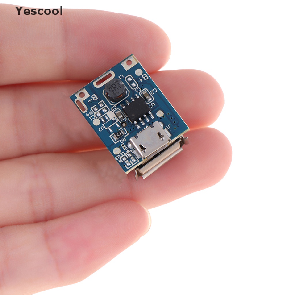 Yescool 1pc Papan Modul Charger Power Bank Micro USB 5V Lithium Li-ion 18650 DIY