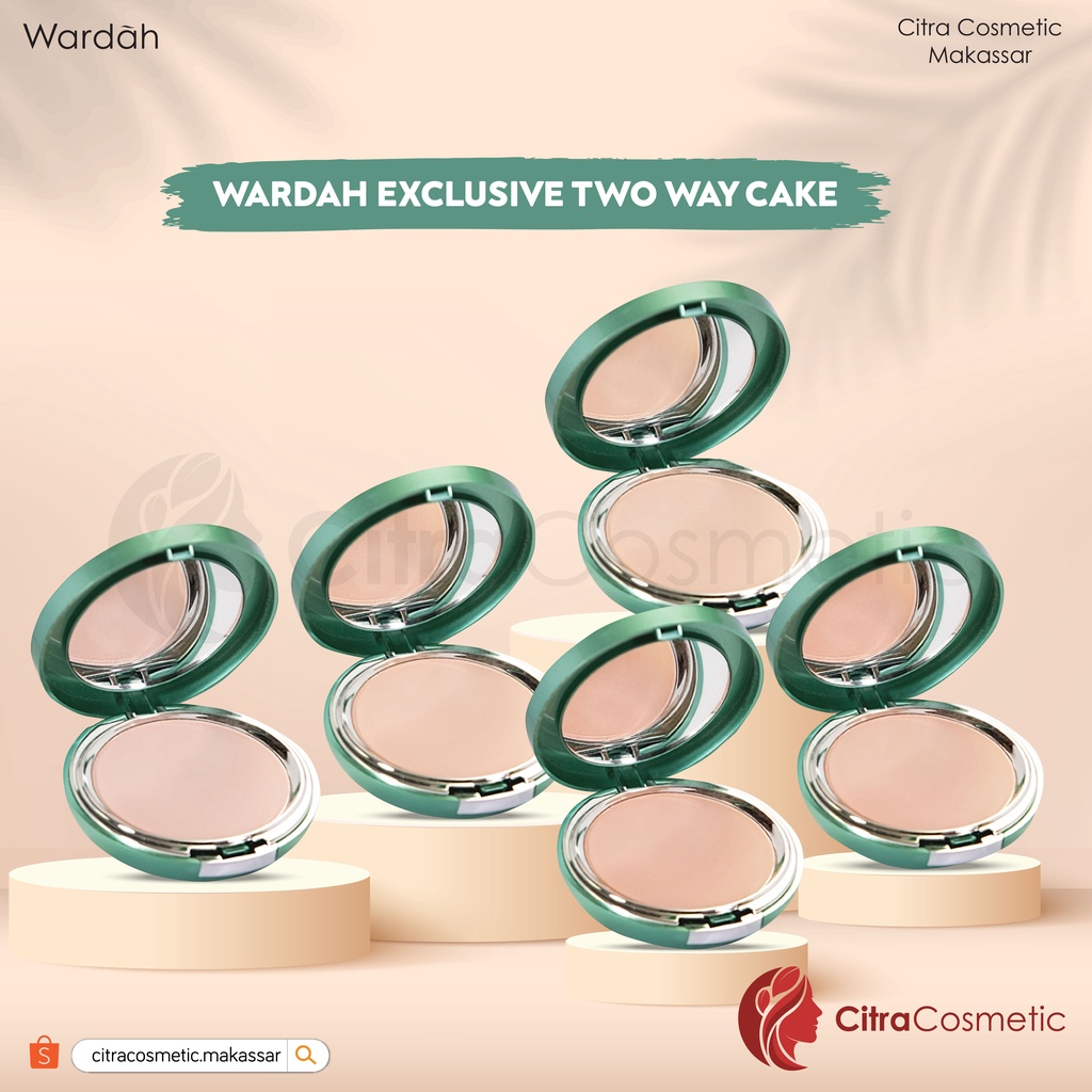 Wardah Exclusive Two Way Cake 14 Gr