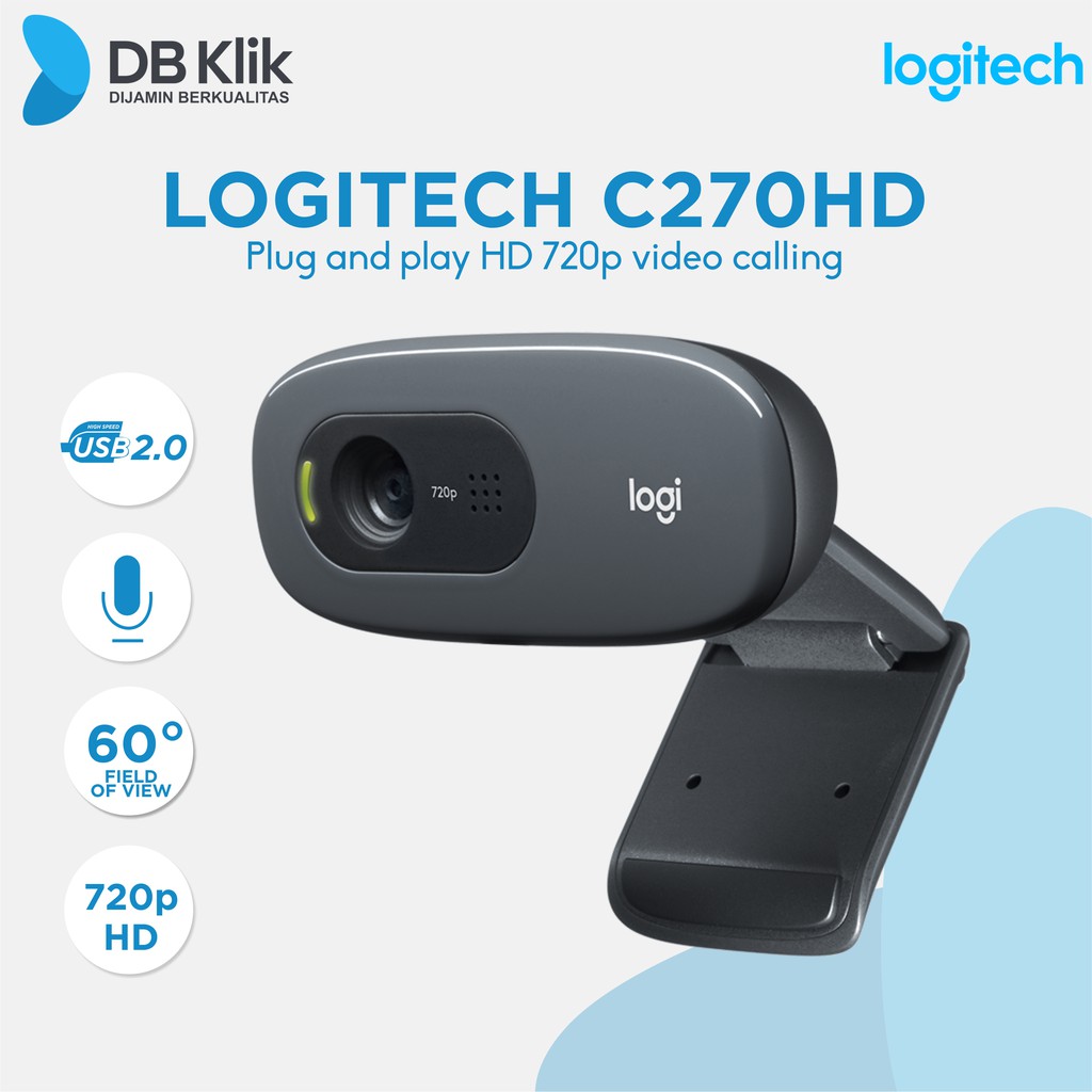 Web Cam Logitech C270HD - Webcam Logitech C270HD