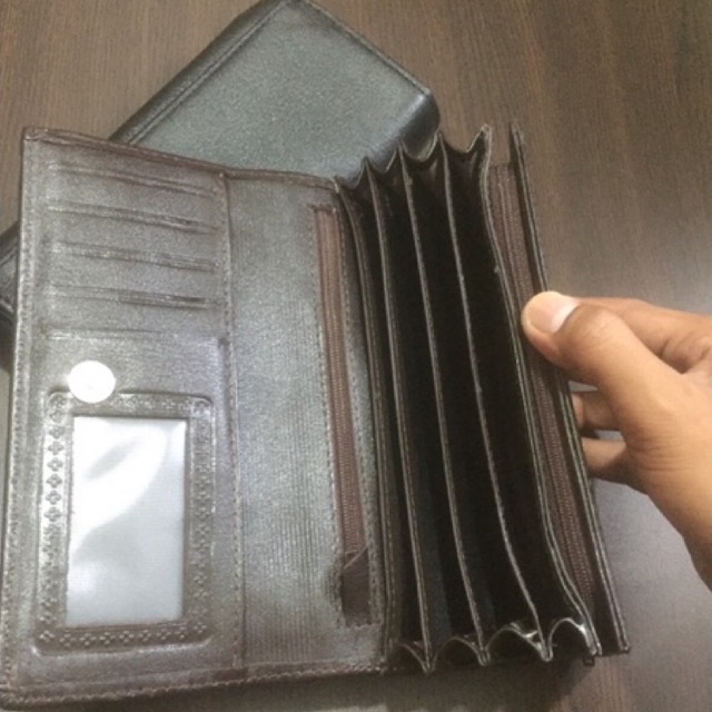 DOMPET WANITA KULIT ASLI BERKUALIAS‼️model kipas klasik tebal multifungsi muat banyak bisa ganti tas #dompet #dompetwanita #dompetkulitwanita #dompetcewek #dompetperempuan