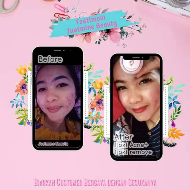 JUSTMINE WHETENING GLOW BPOM