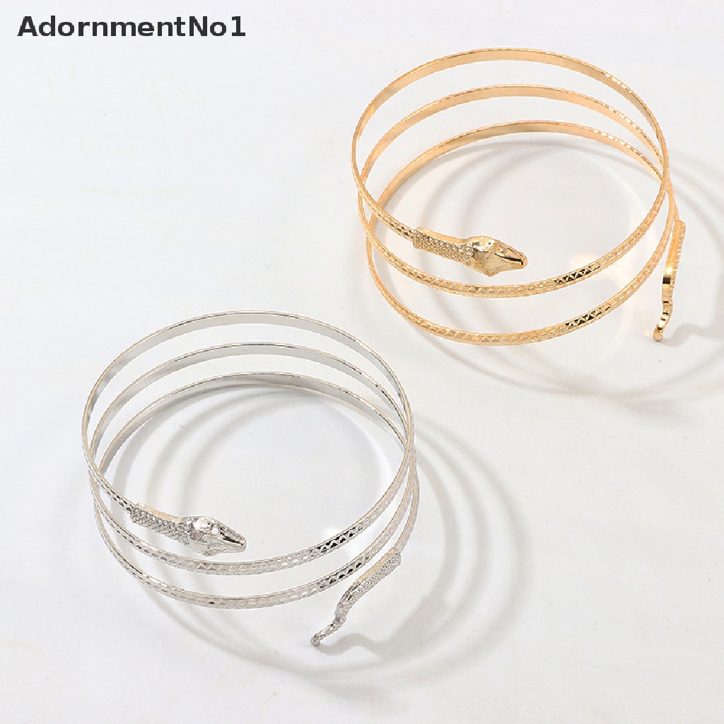 [AdornmentNo1] Punk Open Adjustable Snake Cuff Bracelet Women Gothic Wrist Bangles Jewelry Gift [new]