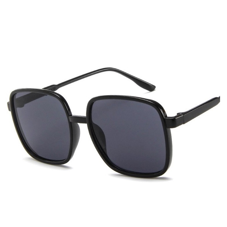 •OKEY BELI•KC111 KACAMATA Wanita Hitam Kotak Gaya Style Sunglasses Kaca Mata Fashion Eyewear cod-BRIGHTBLACK