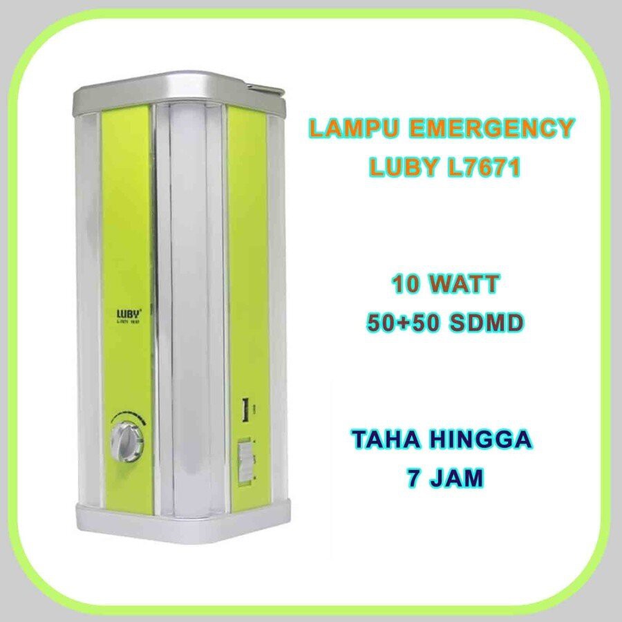 Lampu Emergency / Lentera Emergency 4 Sisi LUBY L-7671