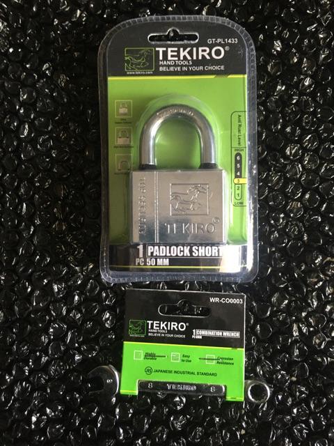 Tekiro Gembok Leher Pendek 50mm Padlock Short Type Original