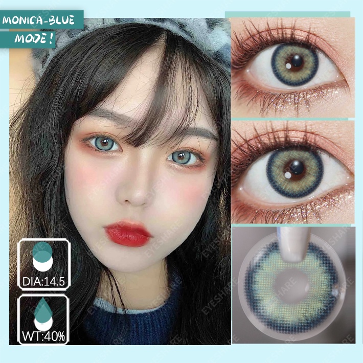 [✅COD &amp; Ready Stock ] Softlens Murah Softlens Mata Normal TAYLOR Sepasang Lensa Kontak Warna Alami Korea Softlen