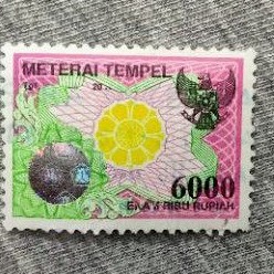 

Materai 6000 Tahun 2000-2003 Original