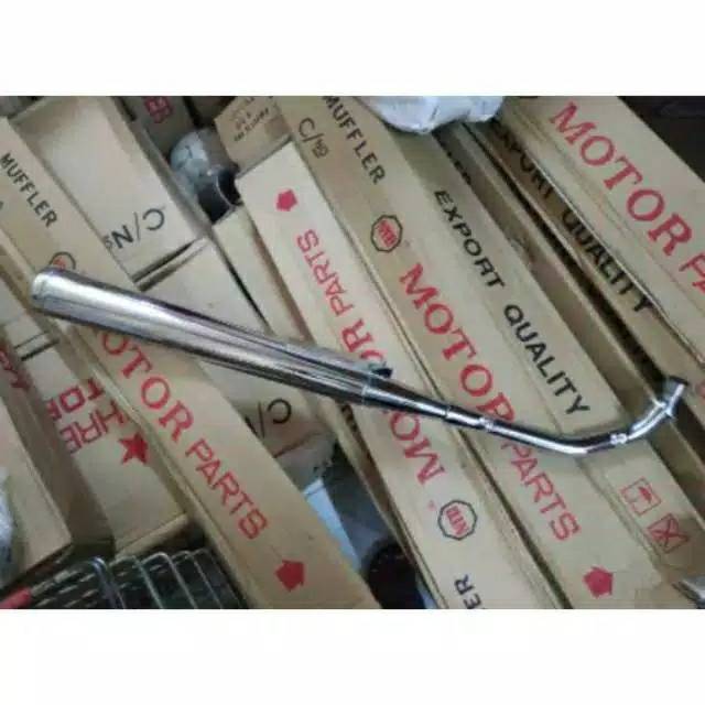 Knalpot honda win 100 win100 merk lokal kualitas bagus mirip ori