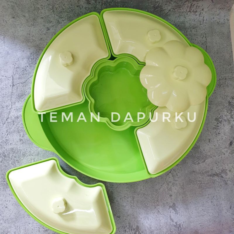 Basi Tutup Prasmanan Bulat / Wadah Nasi Kuning - Golden Sunkist (BTPB 2043)