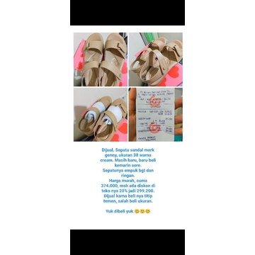 Sepatu Sandal Wanita Merk Genny