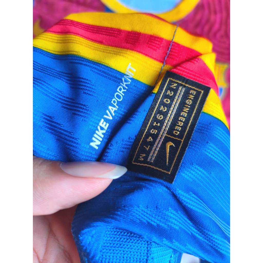 PLAYER ISSUE - JERSEY BOLA VAPORKNIT BARCELONAA 4TH FOURTH 2020-2021 AEROSWIFT HQ IMPORT