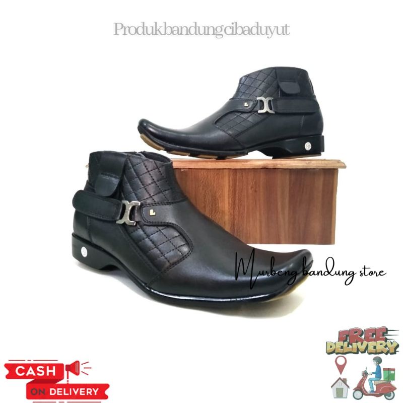 sepatu boots formal pria terbaru