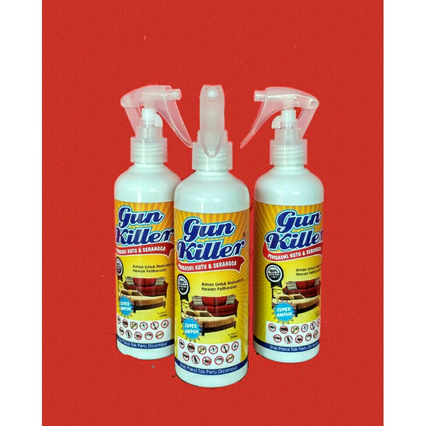 GUN KILLER OBAT PEMBASMI KUTU KASUR DAN SOFA-SEMPROTAN KUTU
