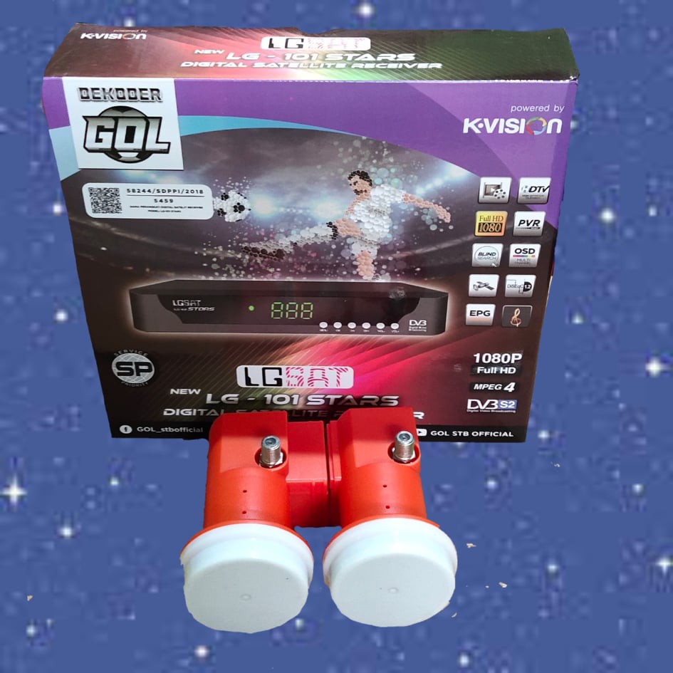 LGsat STAR Bonus LNB KU Band 2 Satelit