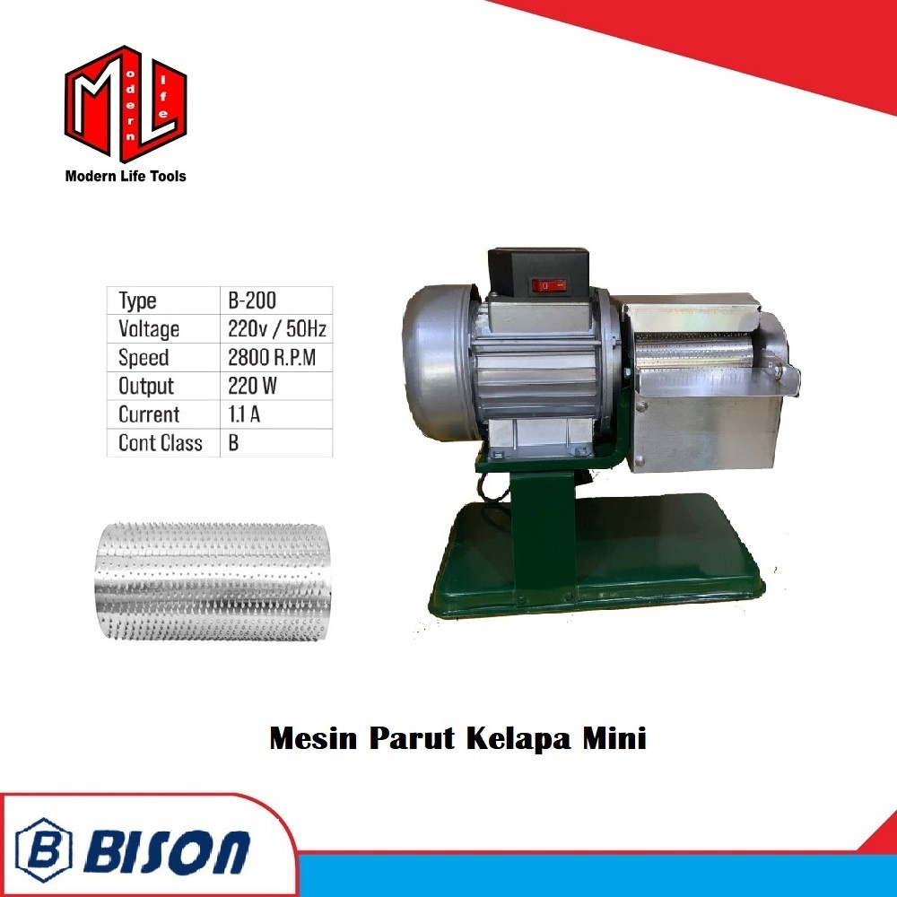 Mesin Parut Kelapa Mini Listrik Portable Stainless