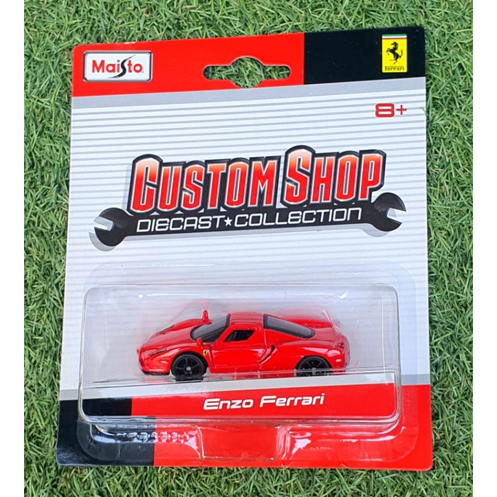 Diecast Mobil Ferrari Maisto 1:64 Custom Shop Ferrari Miniatur Mobil Pajangan