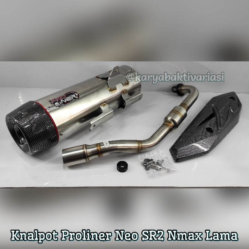 Knalpot Proliner Neo SR2 For Nmax Lama Original