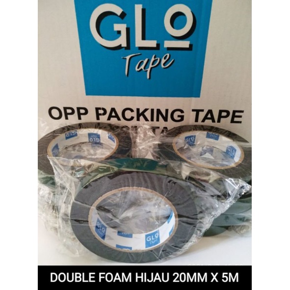 

DOUBLE FOAM HIJAU 20mm x 5 mm