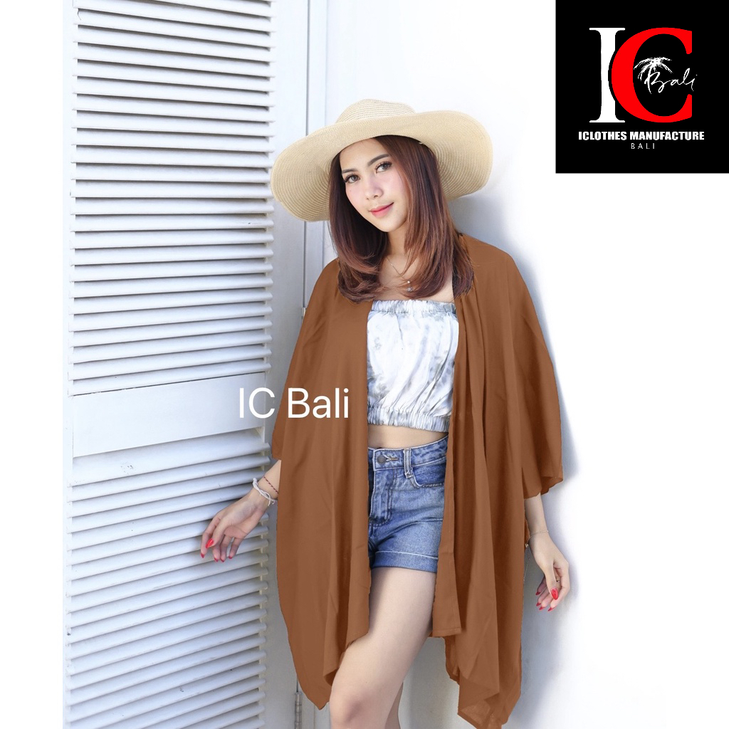 CARDIGAN PANTAI MODEL TERBARU MOTIF POLOS C002