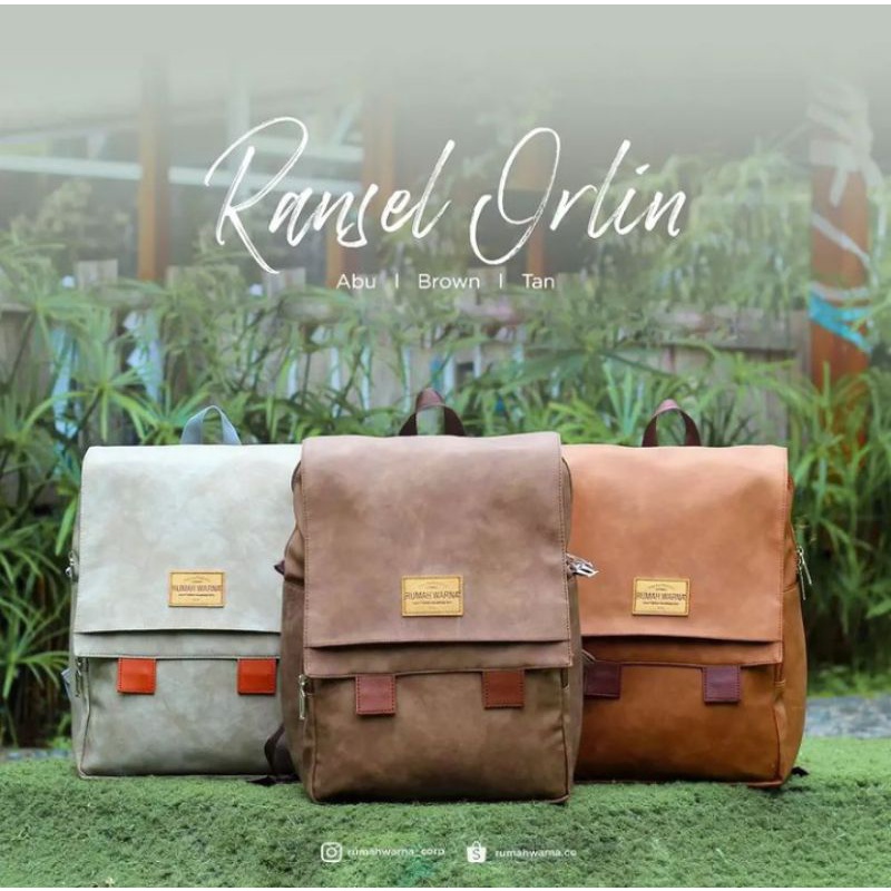 Tas Ransel ORLIN Rumah Warna