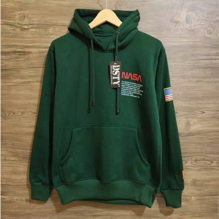 HOODIE NASA PRIA HODIE PRIA WANITA BAHAN FLEECEgramasi 280