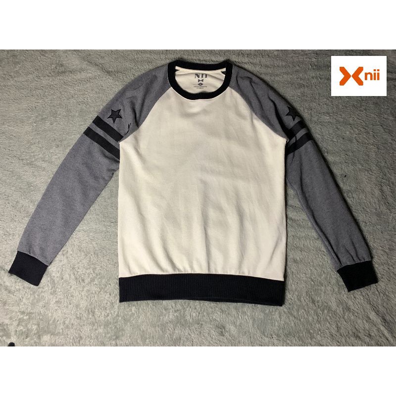 Jaket Crewneck pria NII