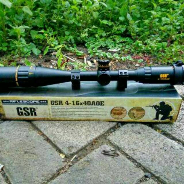 GSR 4-16x40 Ao ir (hnya 50 jam untuk saat ini)