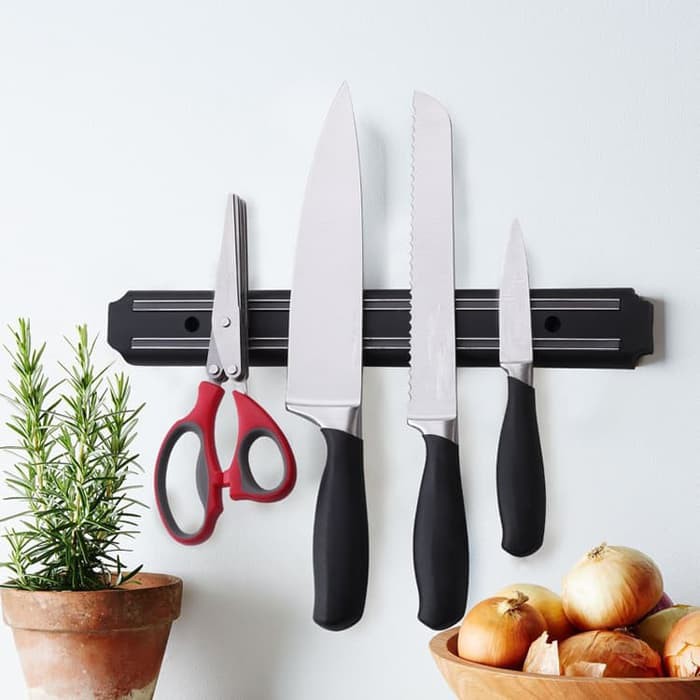 Magnetic Knife Holder - Hanger Gantungan Pisau Magnet